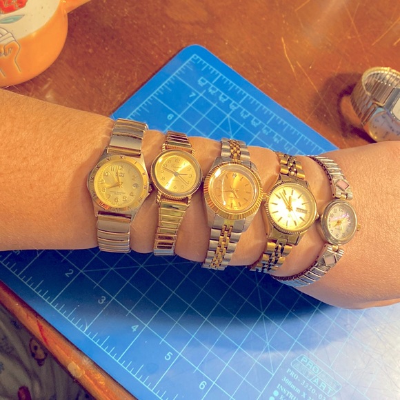 Metal wrist watch lot - Picture 1 of 16